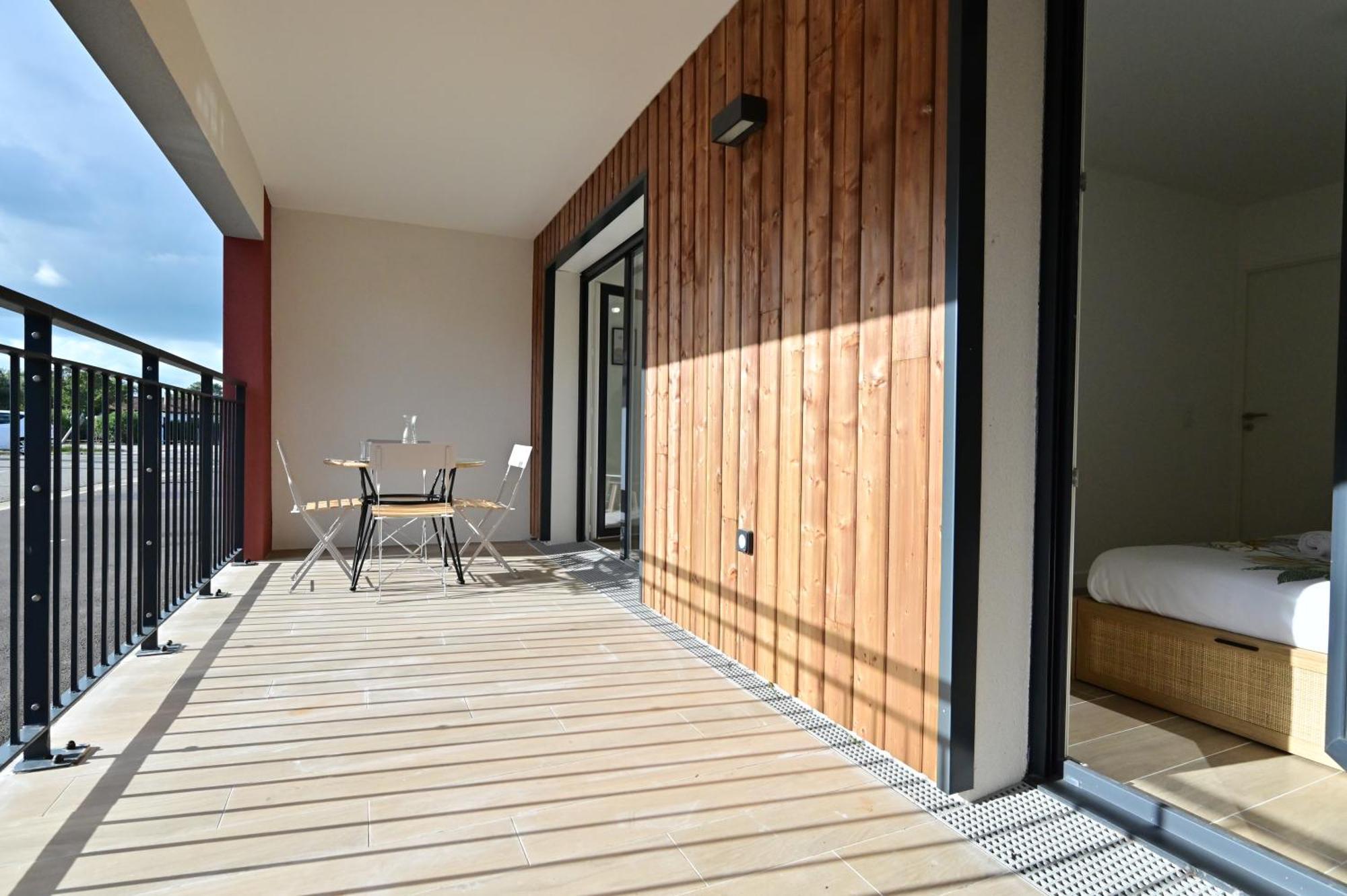 Apartamento Biscawai Chaleureux Et Cosy Avec Terrasse Biscarrosse Exterior foto