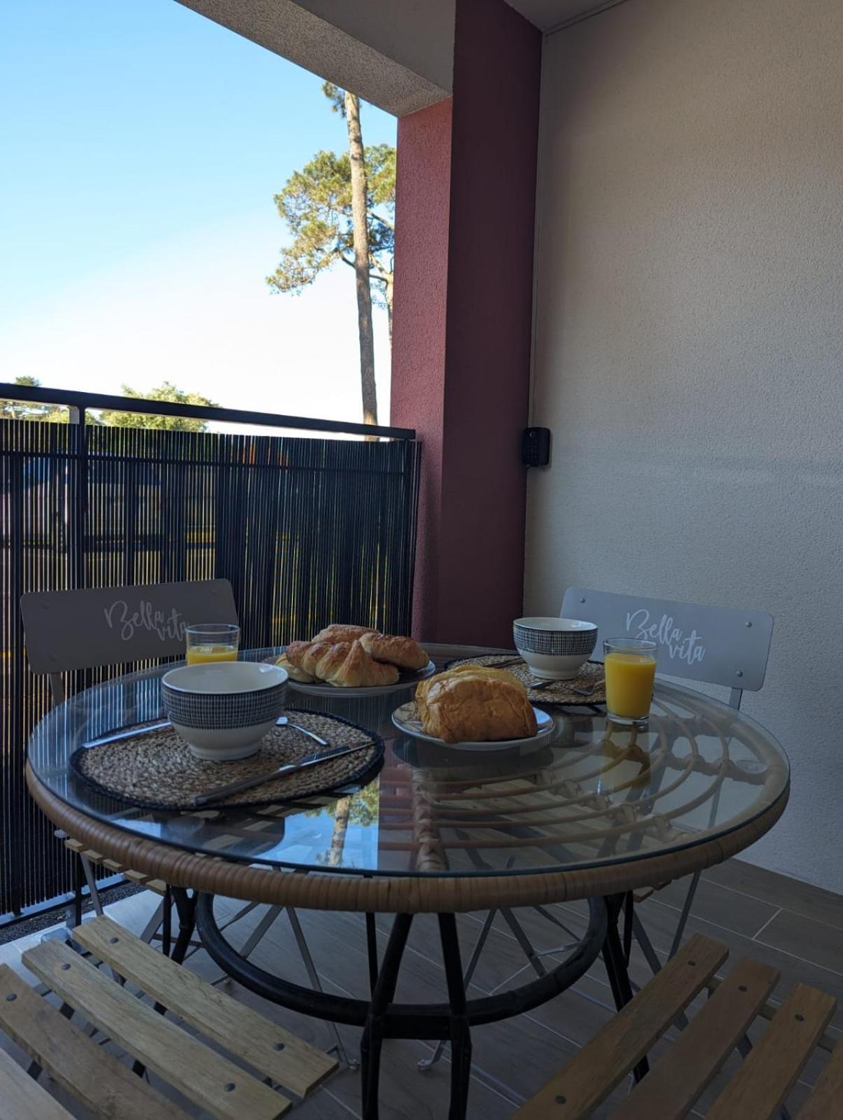 Apartamento Biscawai Chaleureux Et Cosy Avec Terrasse Biscarrosse Exterior foto