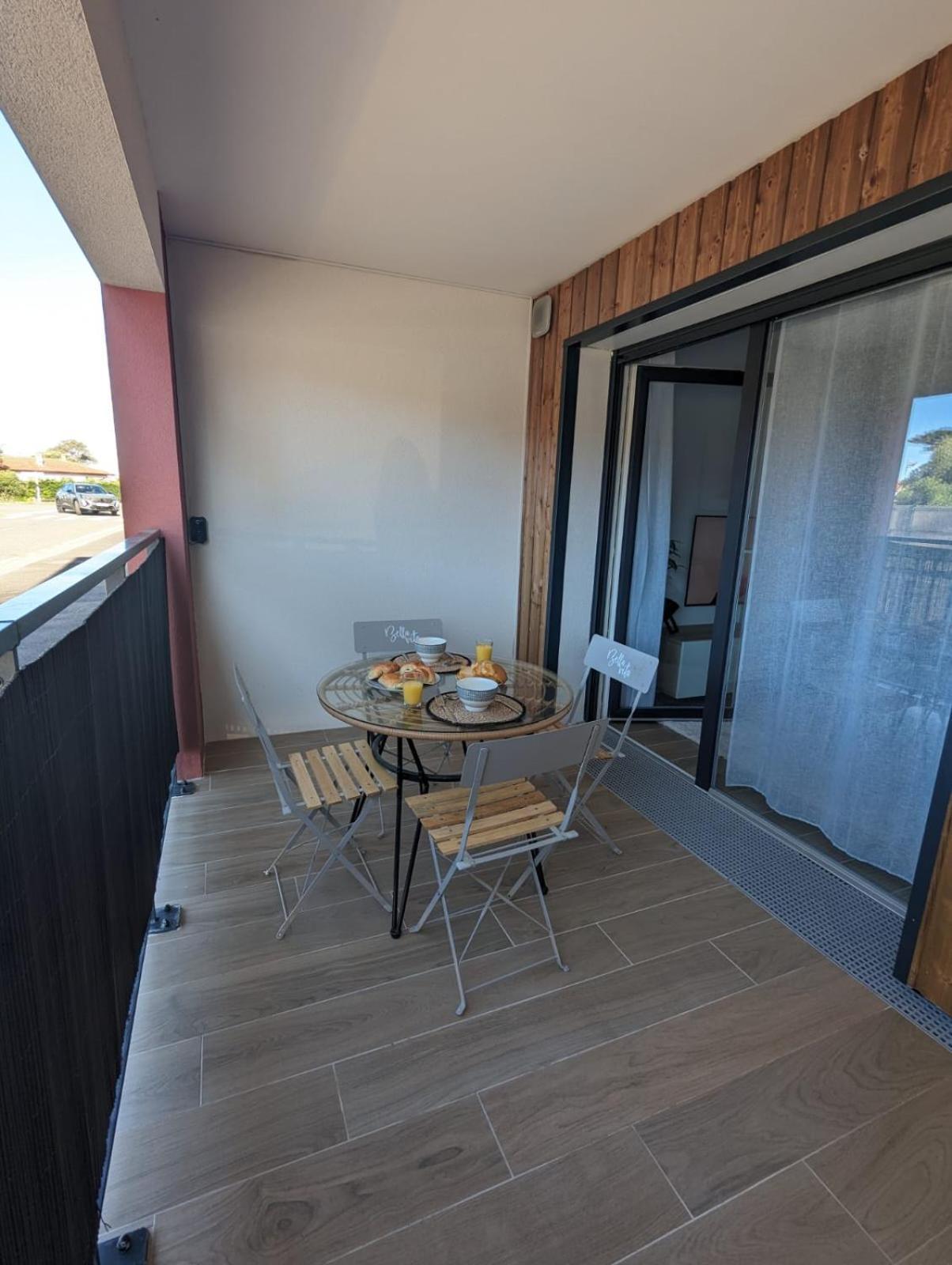 Apartamento Biscawai Chaleureux Et Cosy Avec Terrasse Biscarrosse Exterior foto