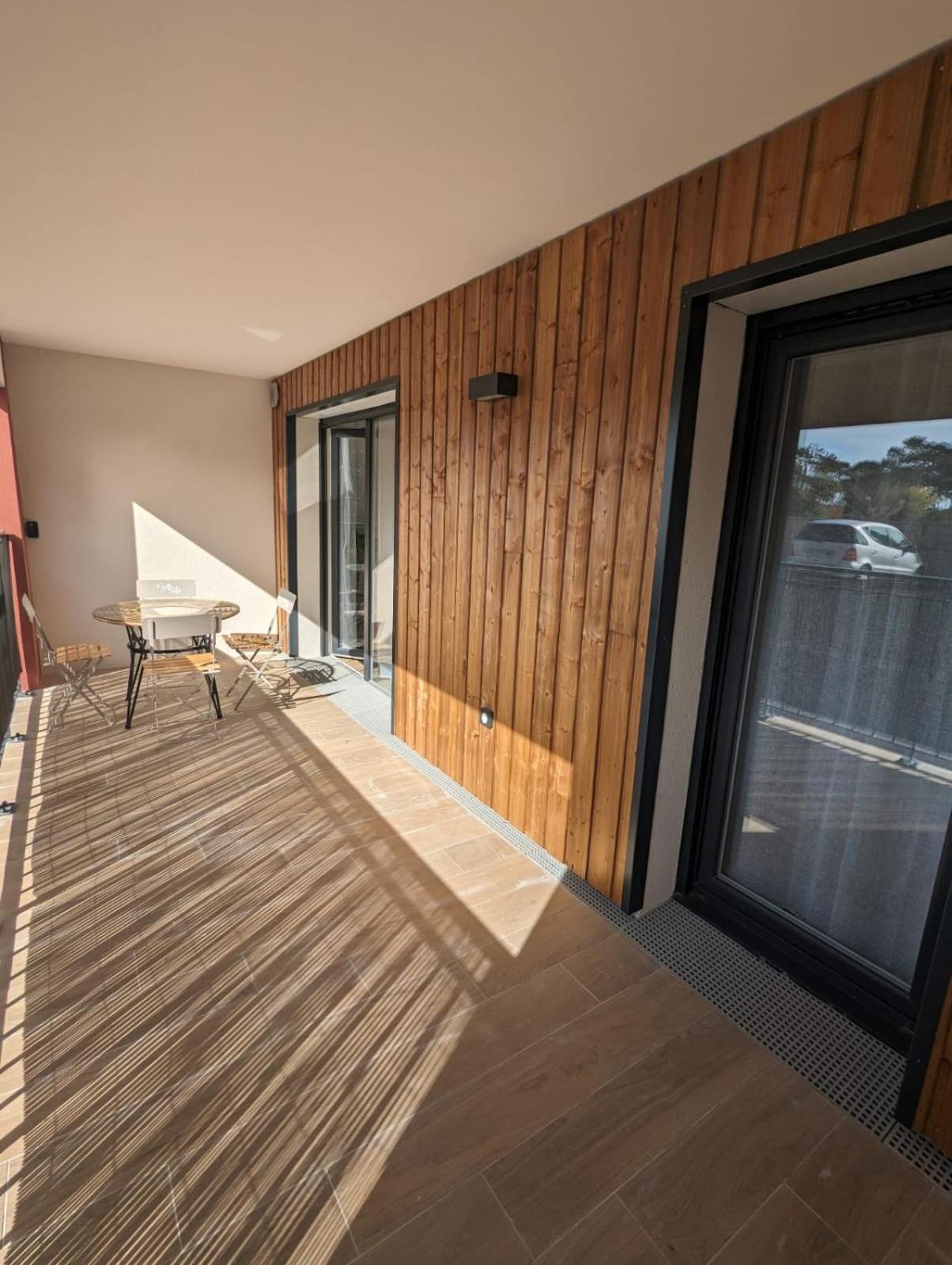 Apartamento Biscawai Chaleureux Et Cosy Avec Terrasse Biscarrosse Exterior foto