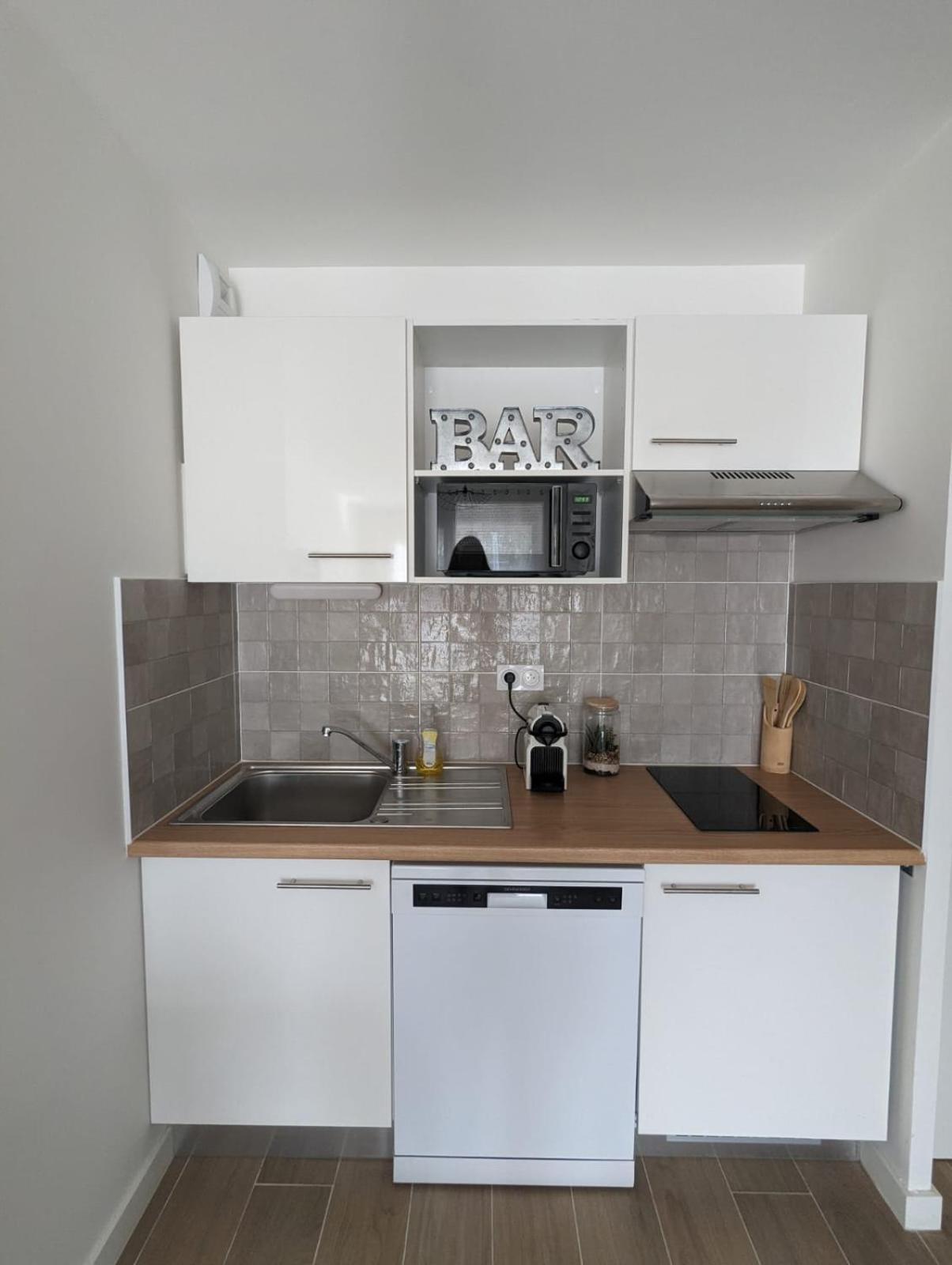 Apartamento Biscawai Chaleureux Et Cosy Avec Terrasse Biscarrosse Exterior foto