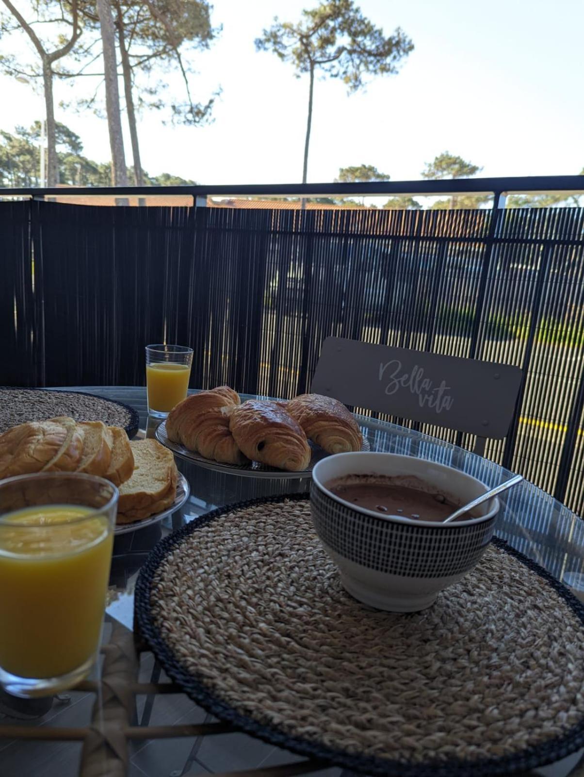 Apartamento Biscawai Chaleureux Et Cosy Avec Terrasse Biscarrosse Exterior foto